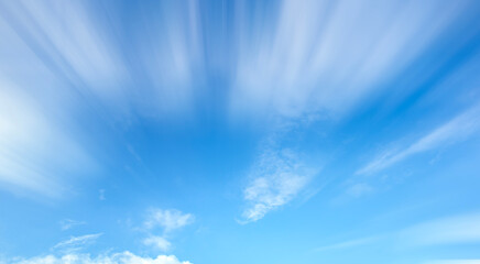 Blue sky background with tiny clouds, abstract sky background. Cloudy sky background