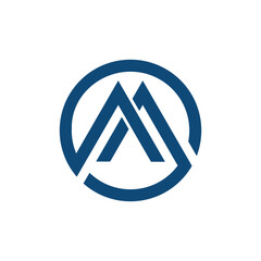 Modern Abstract Triangle Logo Design