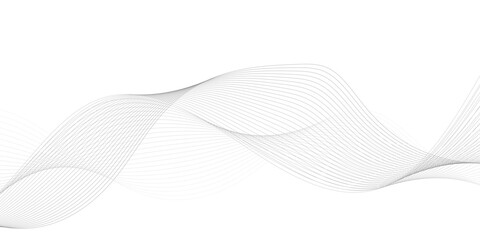 Abstract wave line business background. Thin line wavy abstract vector background. Curve wave seamless pattern. Wavy sound and curve line background.