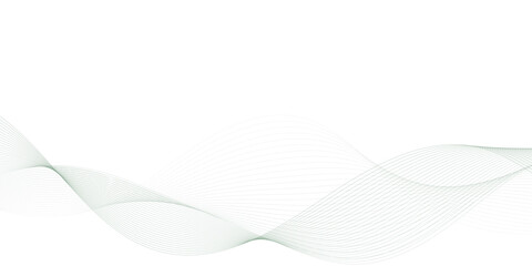 Abstract gradient green wavy flowing dynamic smooth curve lines background. Digital future technology concept, presentation, web design, cover, web, texture, technology, science, data, music, magazine