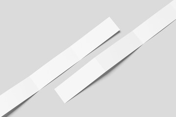 Ticket Wristband Mockup - 3D Illustration