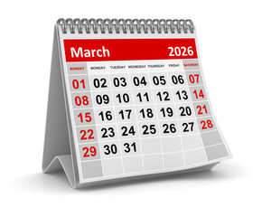 Calendar - March 2026