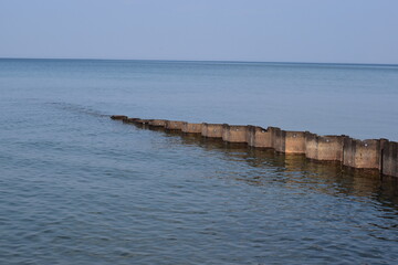pier in the sea