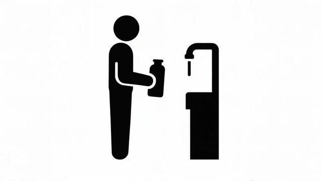 Public Drinking Water Fountain icon