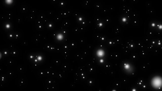 A mesmerizing display of twinkling stars scattered across the inky blackness of space, creating a captivating and ethereal celestial scene