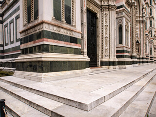 Italia, Toscana, Firenze, sagrato del Duomo.