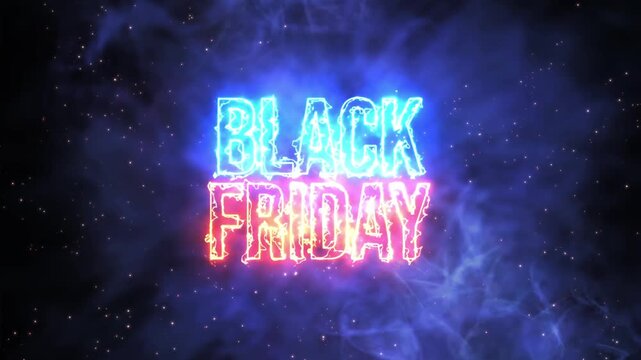 Background for your Black Friday Sale Video. 4K Resolution Motion Graphics Discount Promotions	
