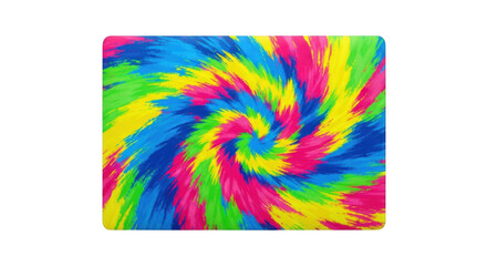 Vibrant neon tie dye swirl pattern abstract background