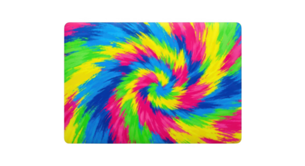 Vibrant neon tie dye swirl pattern abstract background