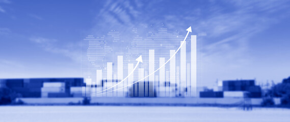 Fototapeta premium Business, Finance and Investment, data analysis concept, business planning, market research, Analysis finance graph and market chart investment, Stock market investment.
