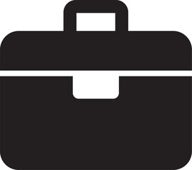 Classic Black Business Briefcase for Office Work