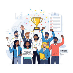 business team with business concept