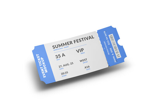 Ticket Mockup