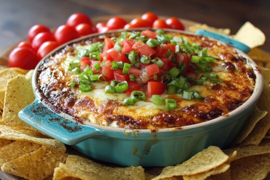 Delicious 7-Layer Mexican Dip: A Flavorful Appetizer with Beans and Chips