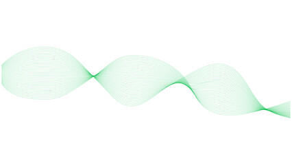 Abstract vector wavy lines Minimalist abstract background with smooth wavy line
