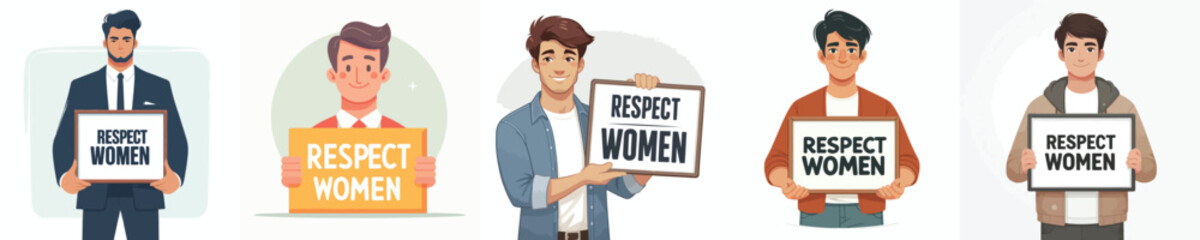 a man holding a sign that reads 