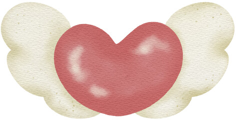 Illustration for Valentine's Day The Day of Love Envelope Heart Letters and Key Romance Graphic