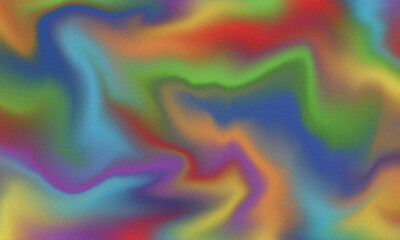 A vibrant and colorful abstract background with a swirling, textured pattern, blending hues of red, blue, green, and purple in a dynamic and eyecatching design