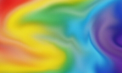 A vibrant abstract background featuring a swirling rainbow of colors, creating a textured and artistic effect reminiscent of watercolor painting on canvas with a modern twist