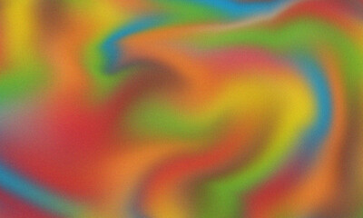 A vibrant and swirling abstract background featuring a dynamic blend of red, green, yellow, and blue hues, creating a visually captivating and energetic composition