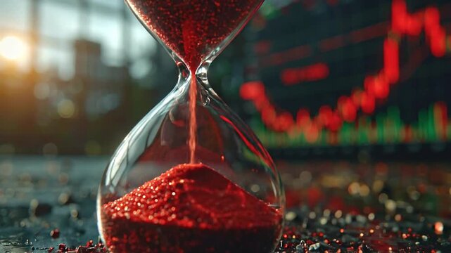 Time is Money Investment, Trading, and Financial Market Concepts in a Visual Presentation