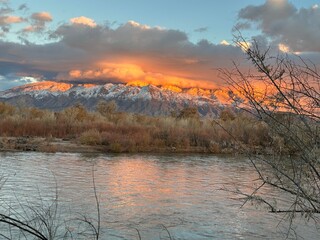 Sandias at Sunset