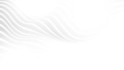 Abstract white and gray color, modern design stripes background with curve lines and glowing light. Vector illustration.