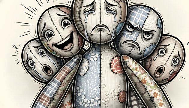 Split Personality and Mental Health Metaphor