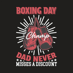 A graphic design featuring boxing gloves, the text 