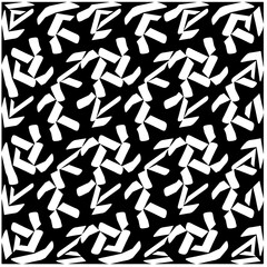 Black pattern.Seamless texture. Vector graphics for design, prints, decoration, cover, textile, digital wallpaper, web background, wrapping paper, clothing, fabric, packaging, cards.