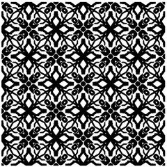 Black pattern.Seamless texture. Vector graphics for design, prints, decoration, cover, textile, digital wallpaper, web background, wrapping paper, clothing, fabric, packaging, cards.