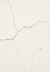 Subtle White Plaster Wall Texture with Soft Crack Details