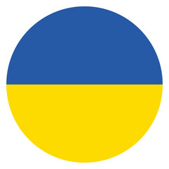 Flag of Ukraine Circle