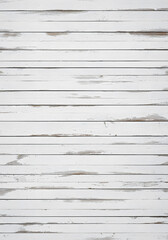 Obraz premium Whitewashed Wooden Planks Background Texture