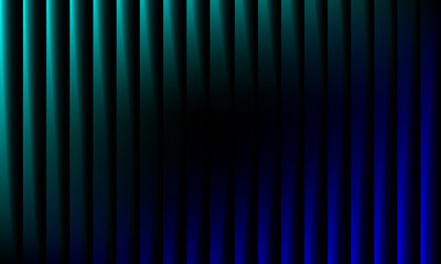 Fototapeta premium Abstract background with vertical lines in teal and blue a modern and minimalist design featuring a gradient effect and geometric pattern for creative projects and presentations