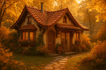 Fototapeta premium the old house
