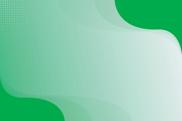 Abstract green wave background with geometry shape or soft backdrop wallpaper for flyer banner presentation