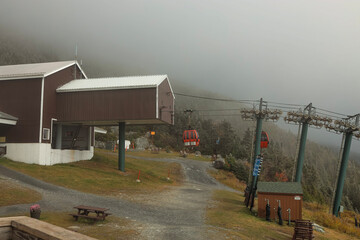 Gondola Ride up the Mountain