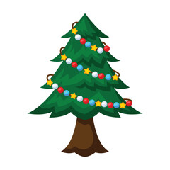 Christmas Tree Icon Design. Christmas Design