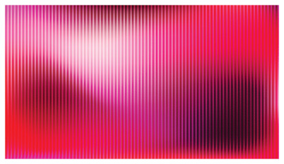 Hot Pink–Magenta Ribbed Glass Gradient with Soft White Glow (Vertical Stripes)
