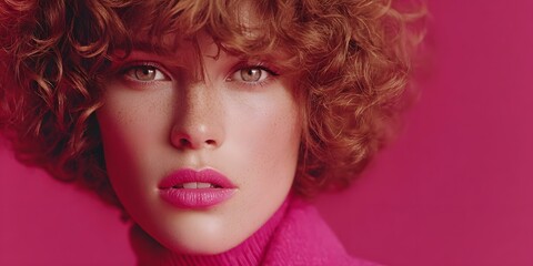 Beautiful women united by pink ribbons of hope.

Pink campaign photography promoting awareness and strength