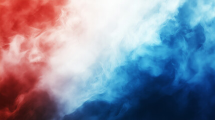 Soft radial gradient from white to blue and red, Independence Day in Iceland.