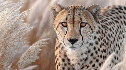 portrait of a cheetah