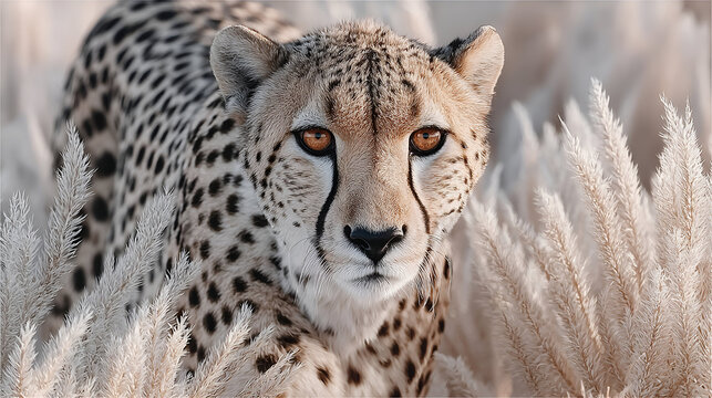 portrait of a cheetah