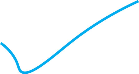 abstract blue background tick mark