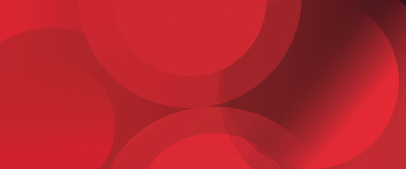 Obraz premium Red abstract background. Dynamic shapes composition. Eps10 vector