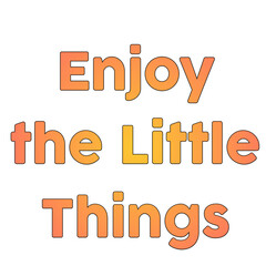 A positive and motivational text illustration on a black background, featuring the phrase 