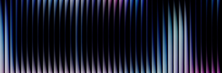 Dark blue grey ribbed glass. Vector ribbed glass texture background. Mesh gradient. acrylic ribbed bath surface. Reeded glass background semitransparent overlay. Bath wall window