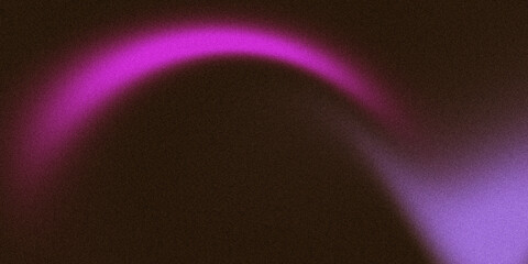 Dark abstract backdrop featuring black gradient with pink luminous grainy noise texture perfect for banner cover background