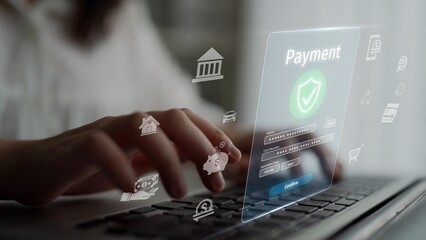 Secure online payment, safe e-commerce transactions, digital payment solutions, online financial security, and electronic payment systems ensuring smooth business continuity. Muxer